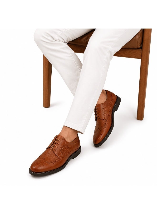 Men's classic formal lace-up shoe with a comfortable, cushioned insole and slip-resistant sole. - Image 2
