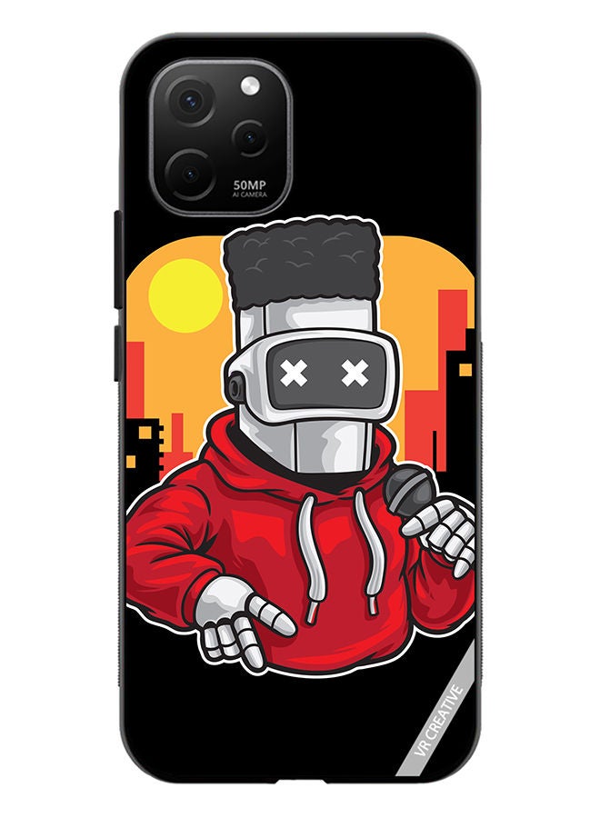 VR CREATIVE Protective Case Cover For Huawei Nova Y61 Robot Dancer Design Multicolour - Image 1