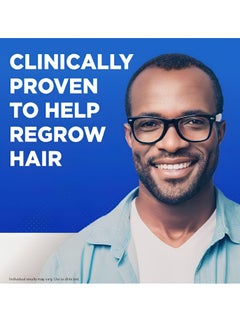 Kirkland Signatur Hair Regrowth Treatment Minoxidil Foam for Men, 2.11 oz, 6 Count (6 Month Supply) - Exclusive 2 MicroFiber Cleaning Cloths and Comb Included, Clear  - Image 2