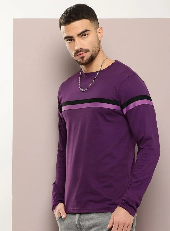 Dillinger Men Regular Fit Long Sleeve T-Shirt