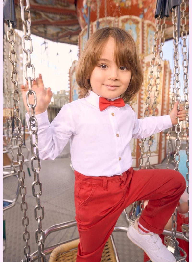 DeFacto 2 Pack BabyBoy Woven Long Sleeve Shirt - Image 1