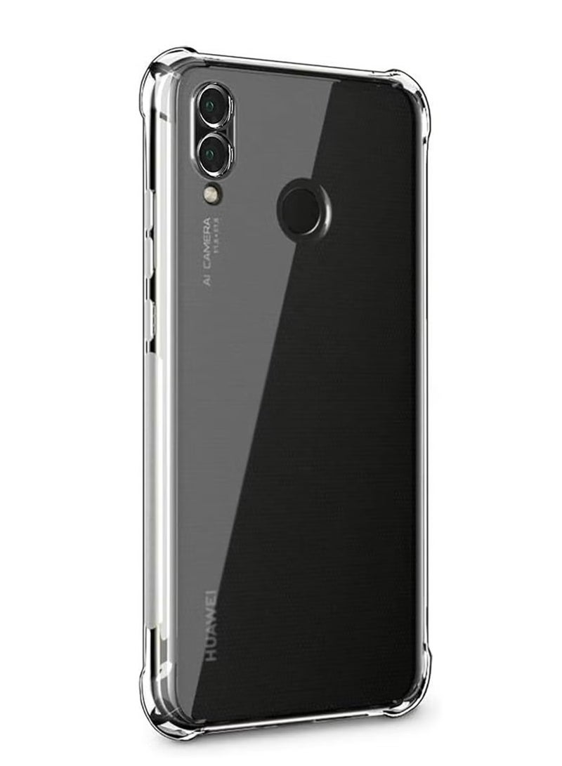 Huawei Honor 8X Crystal Tpu Bumper Cushion Cover With Reinforced 4 Corners Antiscratch Back Case For Honor 8X Clear