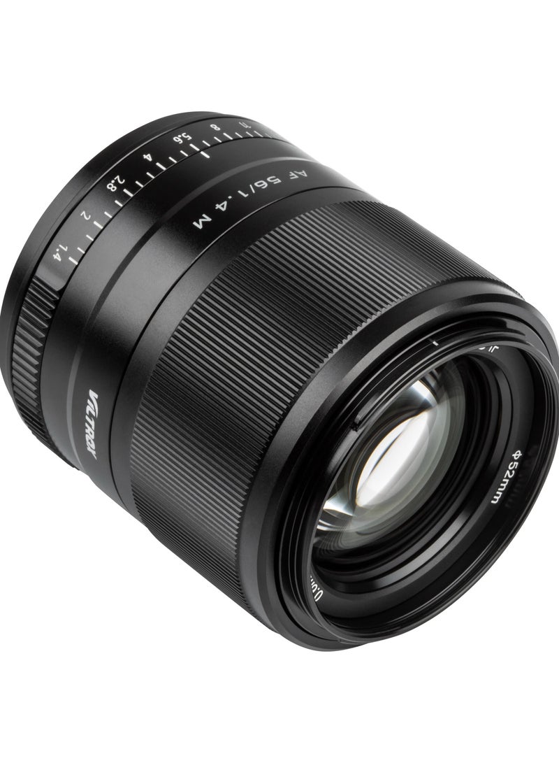 فيلتروكس Viltrox AF 56mm f/1.4 M Lens for Canon EF-M (Black) - Image 5