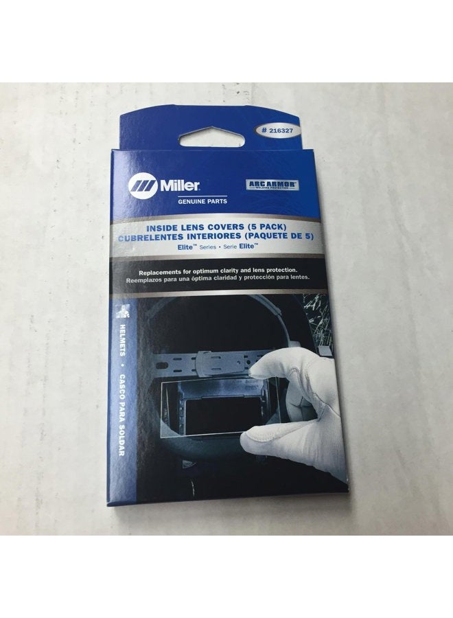 Miller Electric Inside Lens Cover for Digital Elite Helmets 5 Pk (216327) - Image 2
