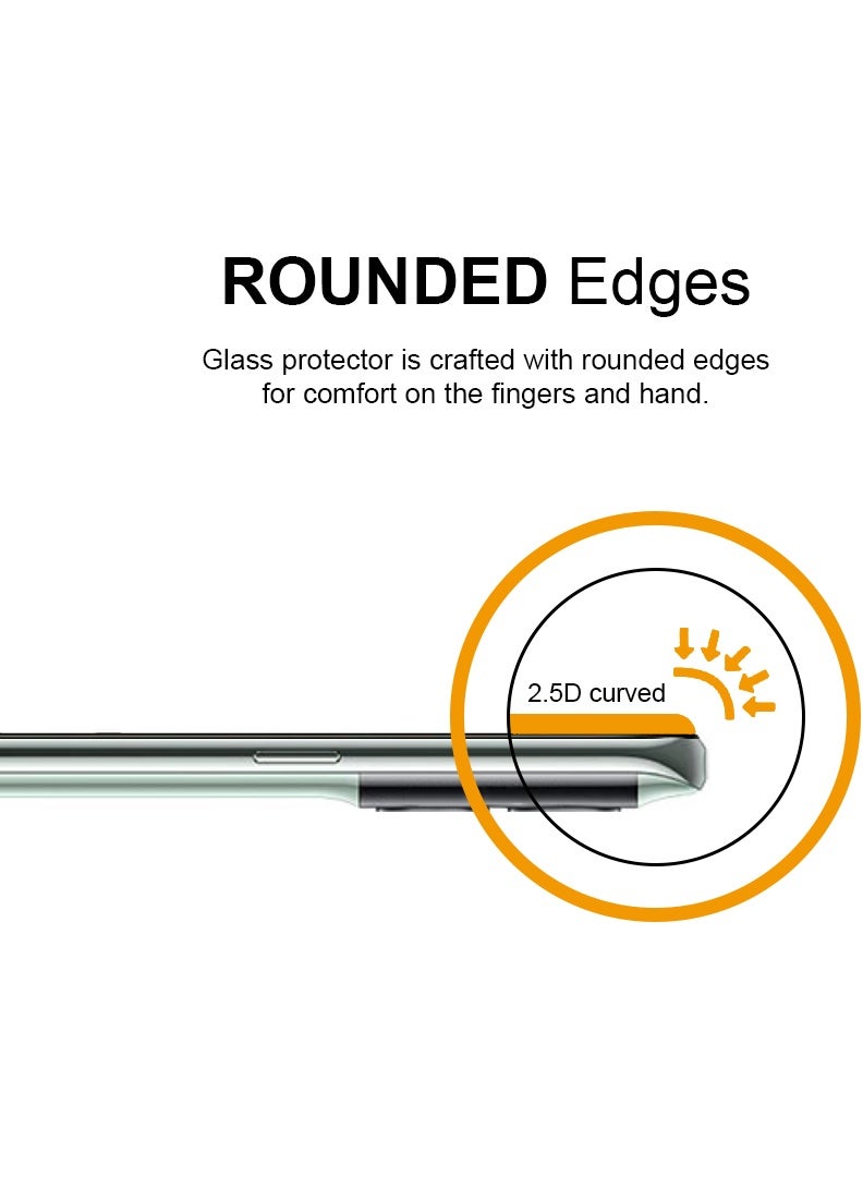 DUSALA Screen Protector For OnePlus 10T  9H Hardness Tempered Glass Film, Bubble Free Easy Installation, Full Coverage, Anti Scratch And Touch Sensitive - Image 3