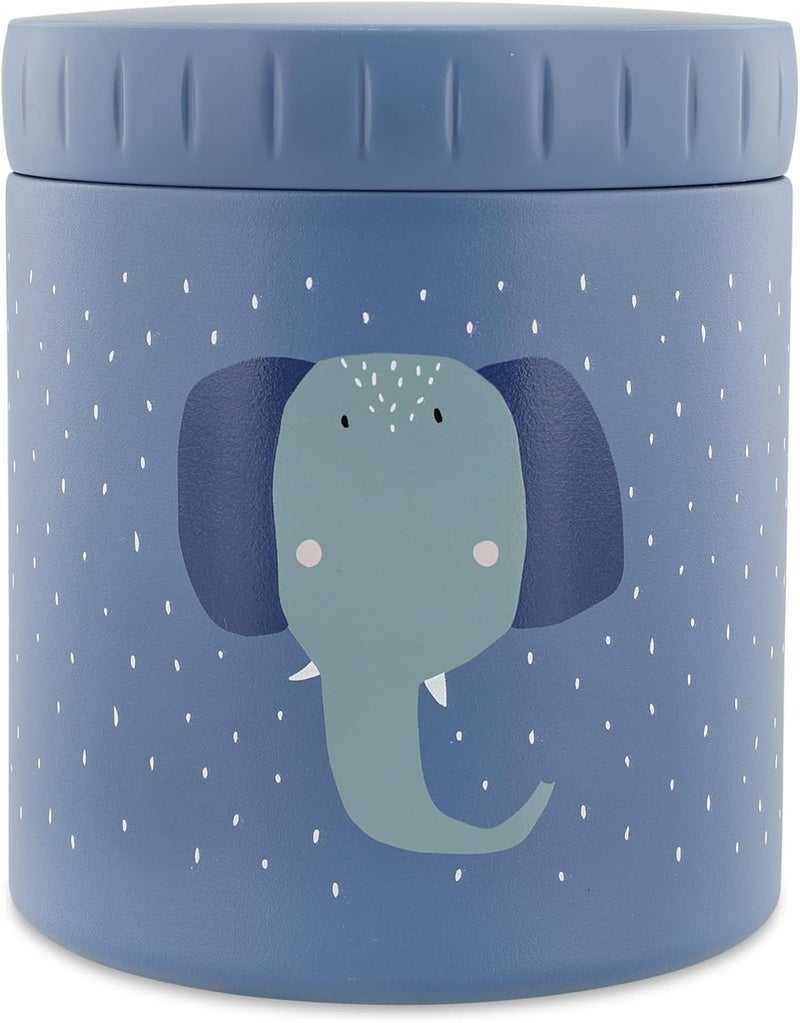 Trixie Stainless Steel Insulated Lunch Box 500ml - Mrs Elephant - Image 1