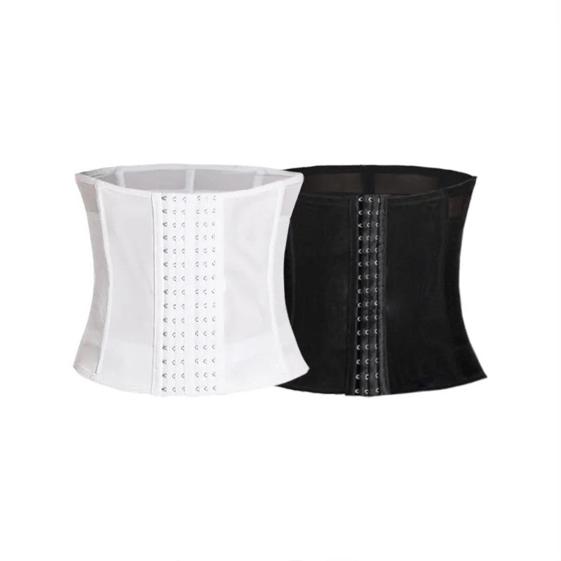 Bluejw Men's Waist Trimmer - Adjustable Breathable Mesh Tummy Control Belly Wrap Band Fitness Shapewear - Image 2