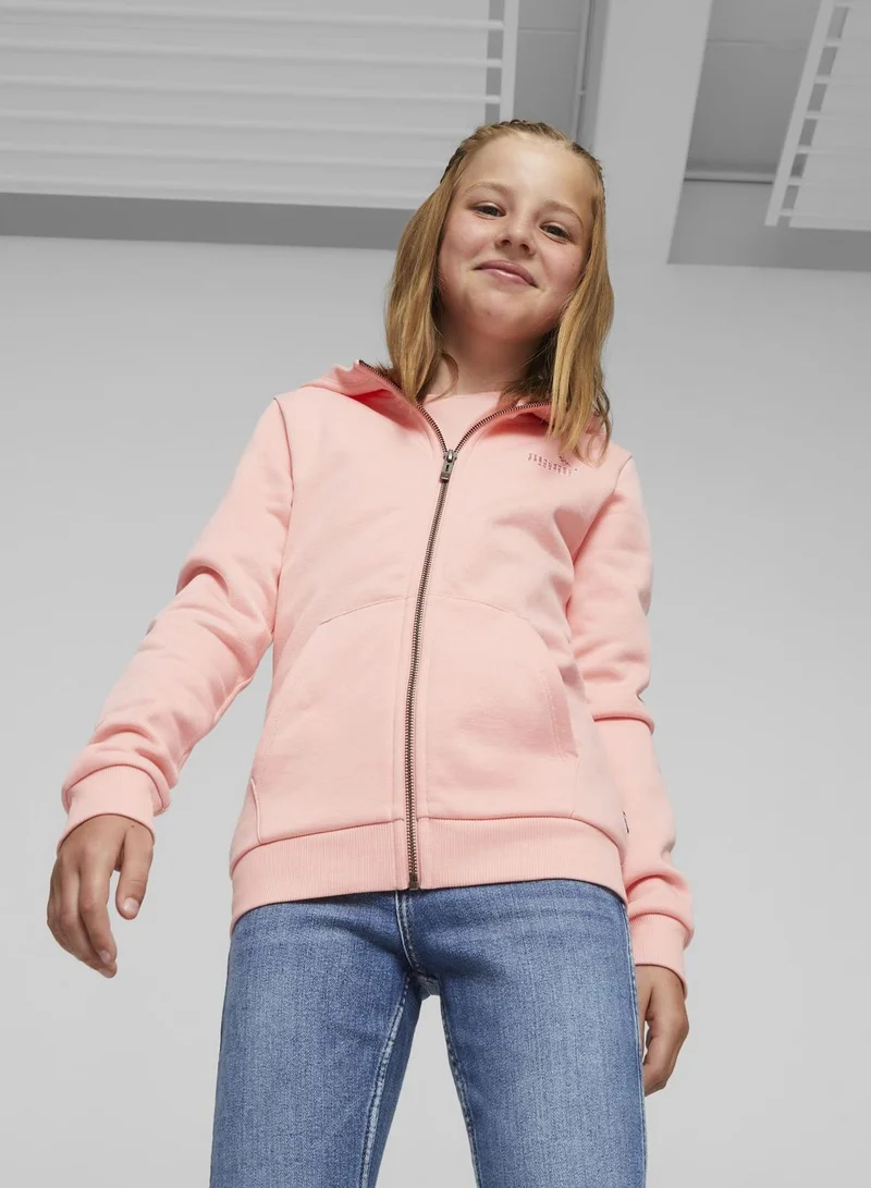 PUMA Kids Essential Animal Full-Zip Hoodie Fl
