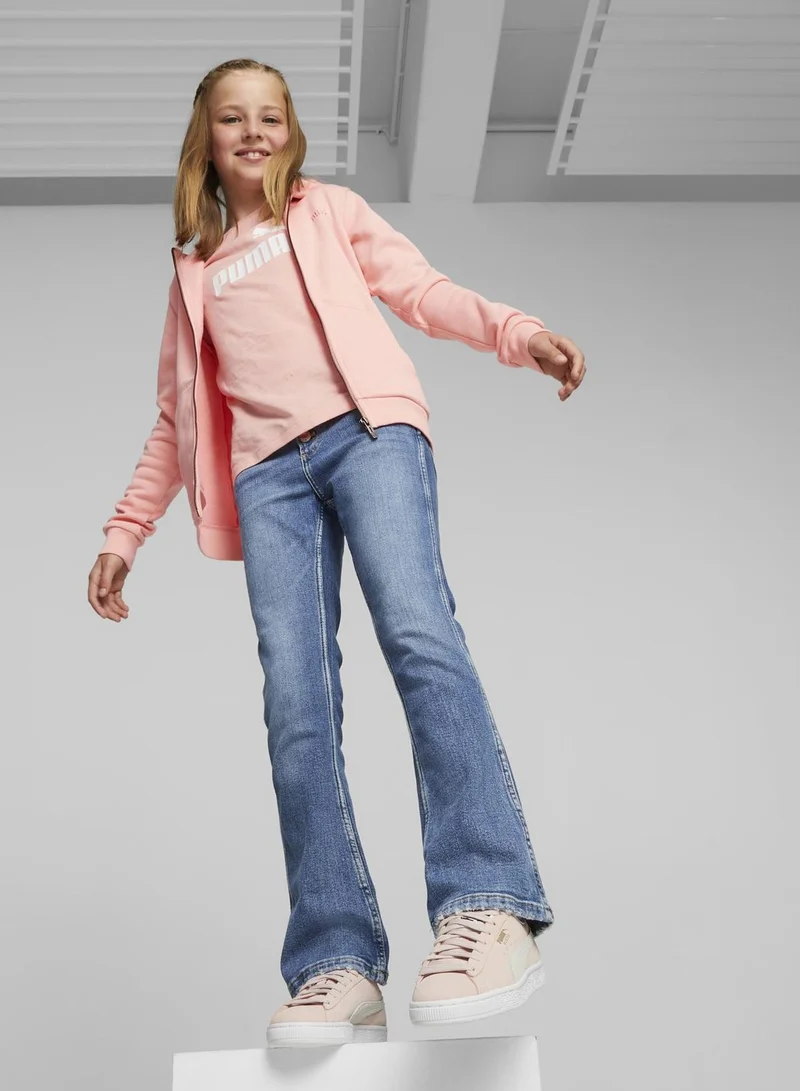 PUMA Kids Essential Animal Full-Zip Hoodie Fl