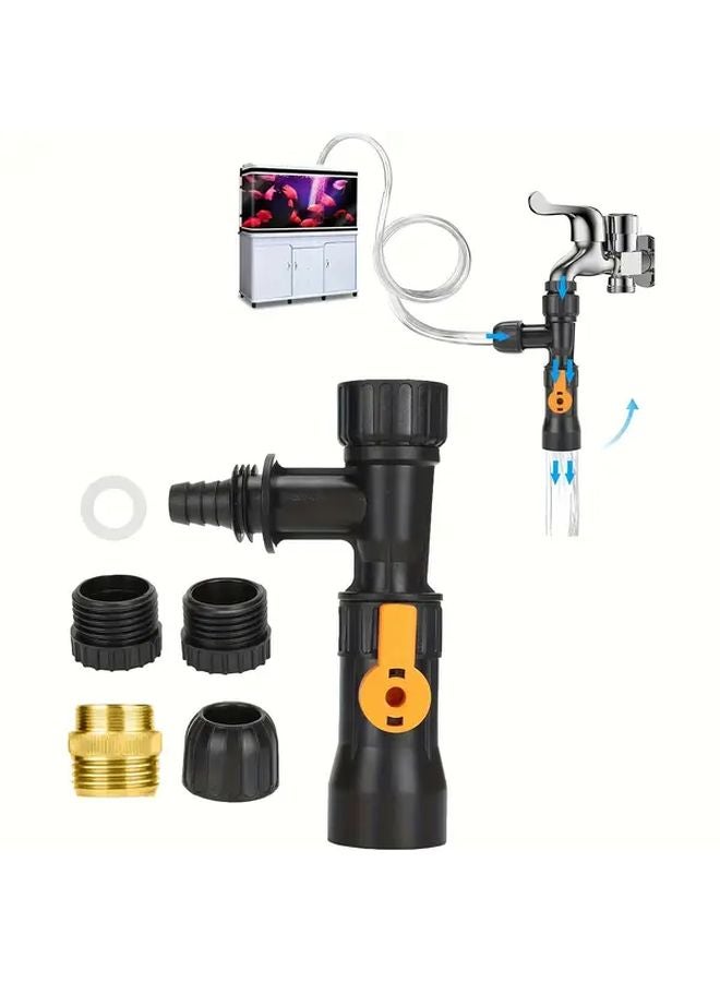 Variant Quick Water Changer Aquarium Siphon Vacuum Cleaner No Battery Needed - Image 2