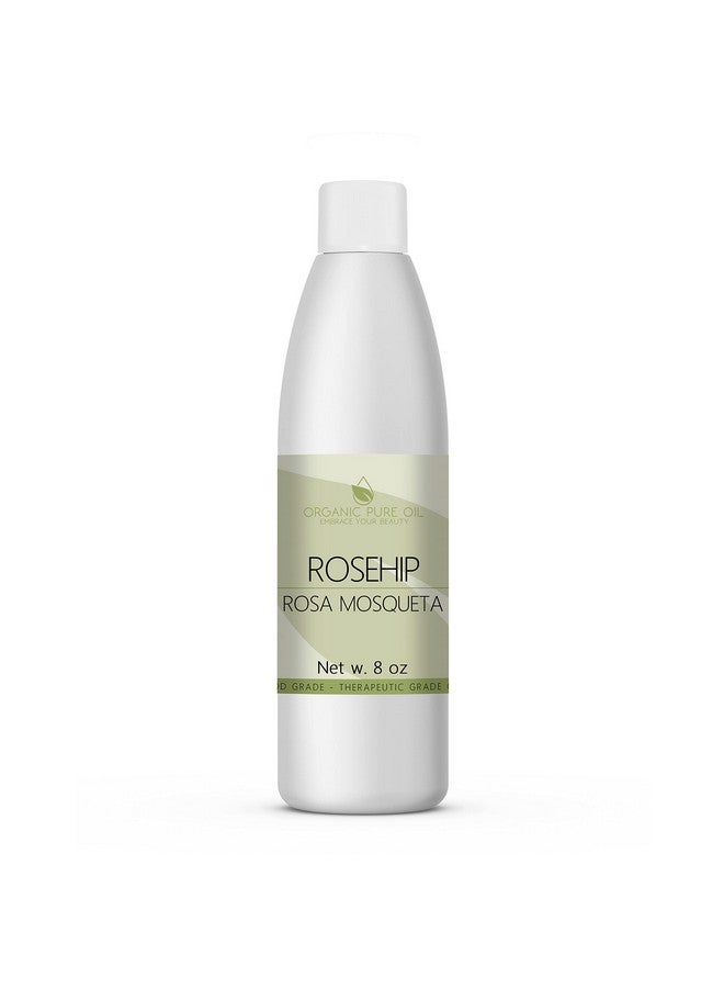 OPO Rosehip Oil 8 Oz 100% Pure Unrefined Non Gmo Cold Pressed Vegan Carrier Oil For Face Hair Skin Nails Body Aging Skin Beard Locs Mustache Lashes Premium Grade Packaging May Vary - Image 2