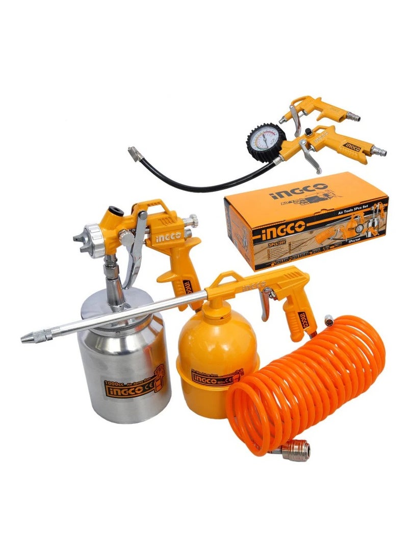 INGCO 5-Piece Air Tool Set - Image 2