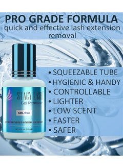 Stacy Lash Lash Remover for Lash Extensions by Stacy Lash (0.51 fl.oz / 15 ml) Eyelash Extension Remover / 60 Sec Dissolution Lash Glue Remover/Professional Eyelash Remover for Extensions/Lash Tech Supplies  - Image 4