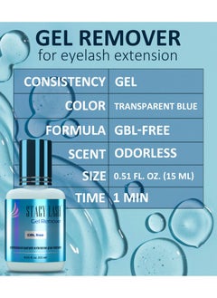 Stacy Lash Lash Remover for Lash Extensions by Stacy Lash (0.51 fl.oz / 15 ml) Eyelash Extension Remover / 60 Sec Dissolution Lash Glue Remover/Professional Eyelash Remover for Extensions/Lash Tech Supplies  - Image 3
