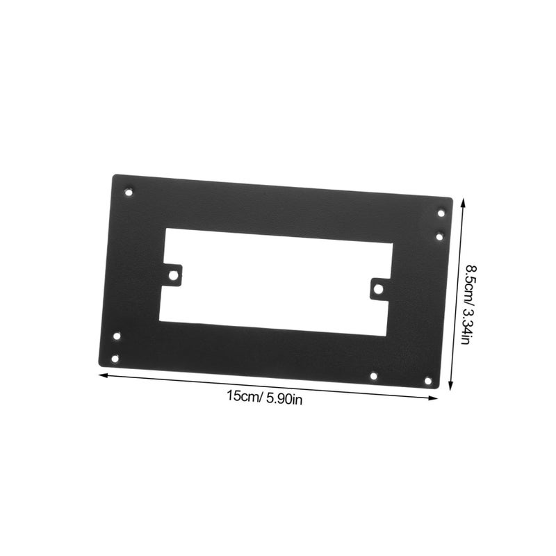 ATX To Power Supply Conversion Rack Aluminum Mounting Bracket Anodized Brushed Texture For Computer Case - Image 3