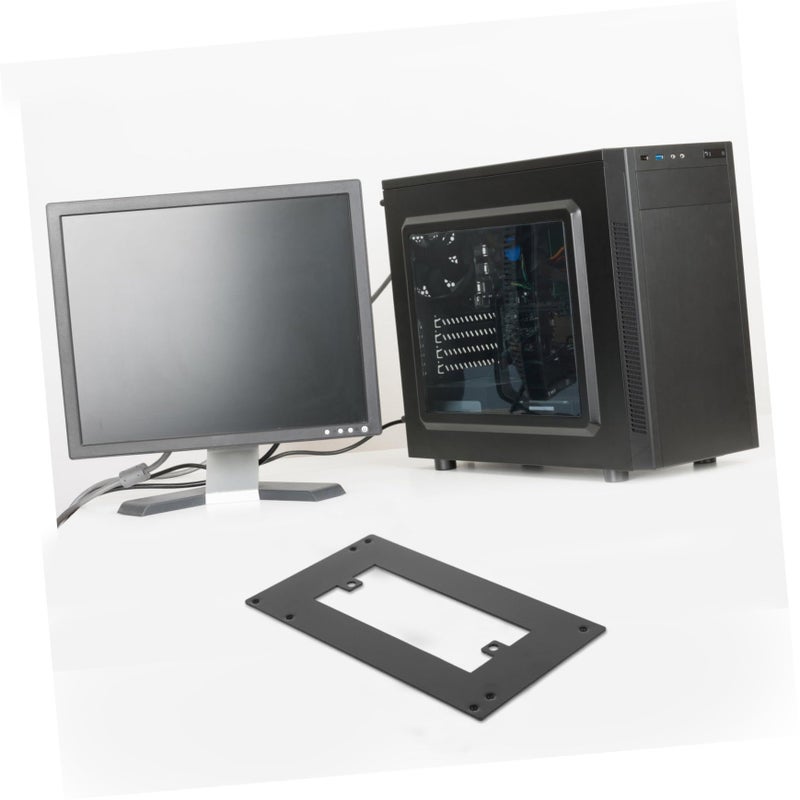 ATX To Power Supply Conversion Rack Aluminum Mounting Bracket Anodized Brushed Texture For Computer Case - Image 4