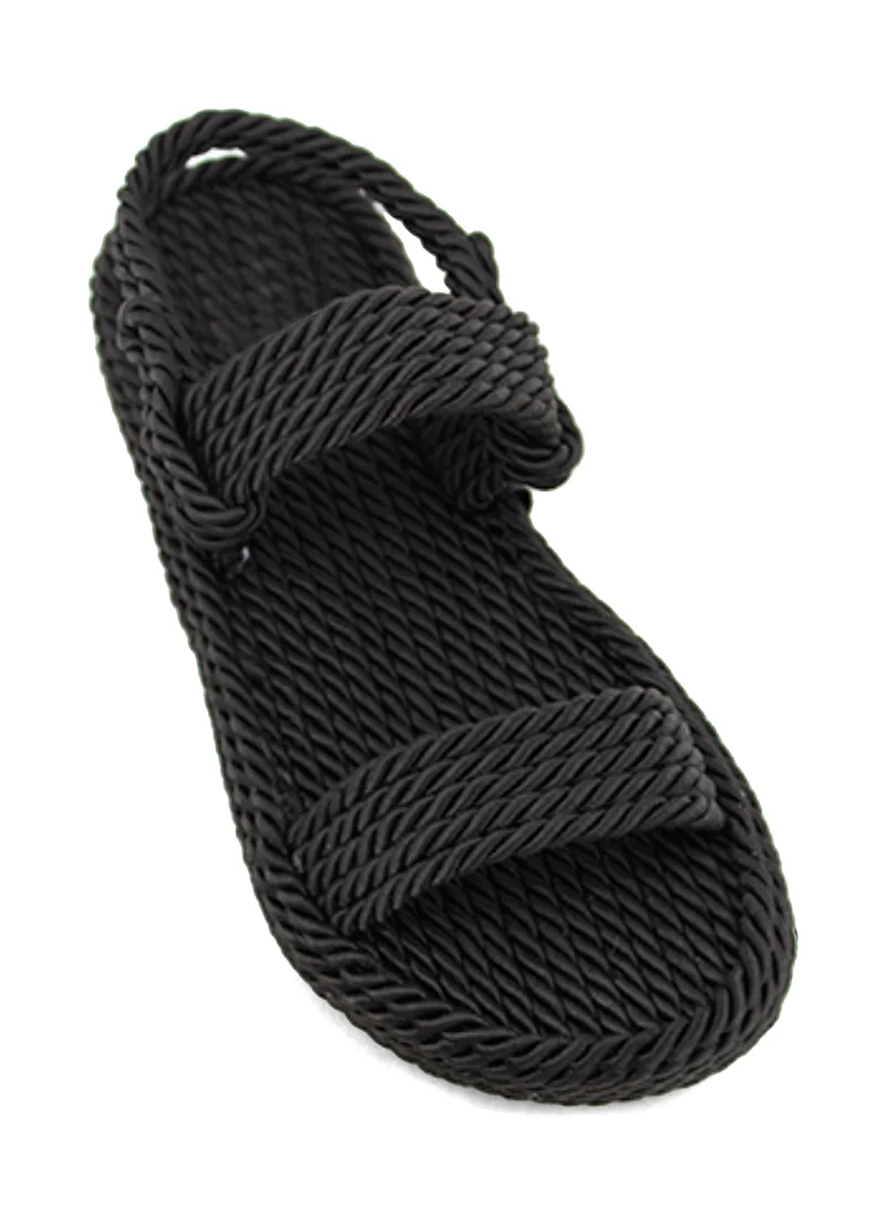 Mumka Rope Sandals Nomadic Strap - Black