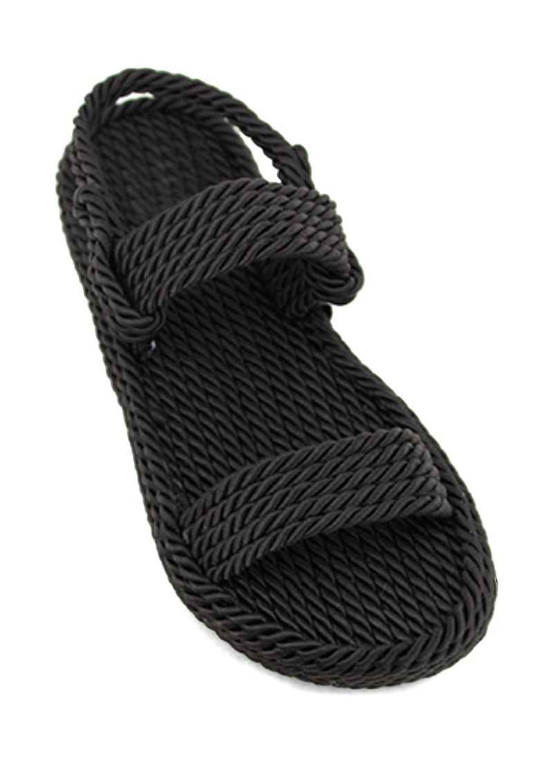 Mumka Rope Sandals Nomadic Strap - Black - Image 3