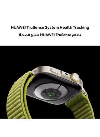 Watch Fit4 Pro Smart Watch, 1.82” Display, Sapphire Glass & Titanium, GPS for Pro-Level Outdoor Sports, NFC, ECG Analysis, up to 10-Day Battery Life, iOS & Android Black - view 5