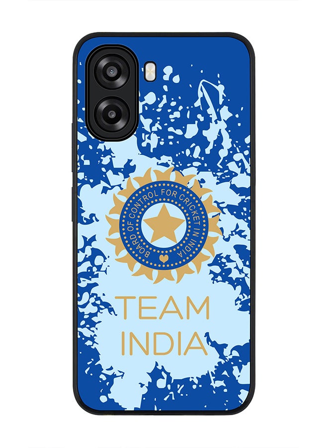 Stylizedd For Oppo A6t 5G / A6t 4G Case,Slim fit Camera Protection, Shockproof Thin Phone cover  - Team India - Image 1