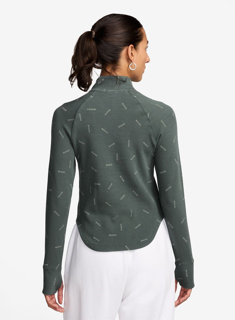 نايكي بلوزة W NSW Collection Logo Hz Ls - Image 2