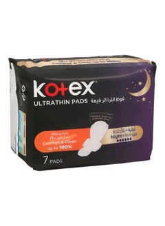 Kotex Ultra Thin Night Pads With Wings 
