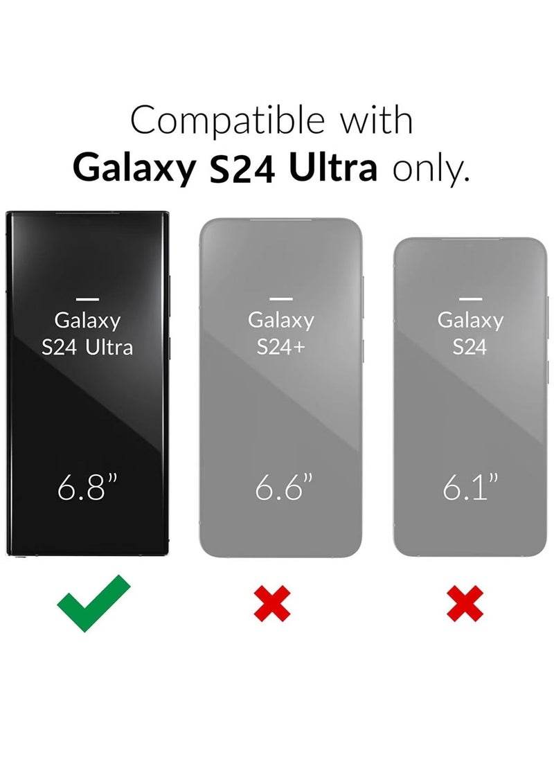 IAF Samsung Galaxy S24 Ultra MagSafe Case â€“ Clear Magnetic Case with Wireless Charging Support, Camera Lens Protection, Anti-Scratch, Shockproof [6.8 inch] - Image 2