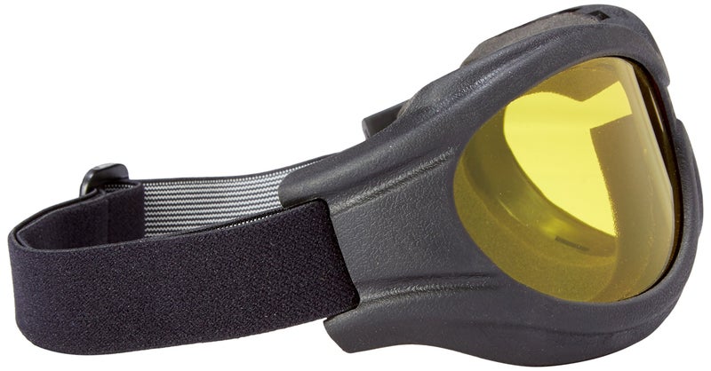 Hot Leathers Big Ben Yellow Goggles Motorcycle Biker over glasses Anti-Fog Lenses - Image 3