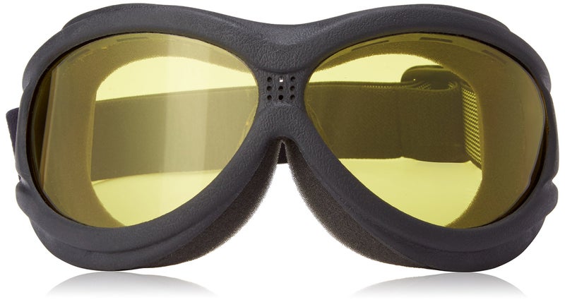 Hot Leathers Big Ben Yellow Goggles Motorcycle Biker over glasses Anti-Fog Lenses - Image 2