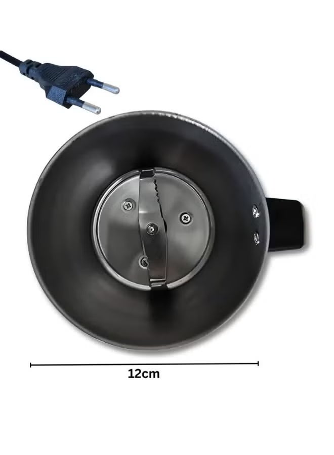 ARTC Multipurpose Electric Grinder 600ml with Stainless Steel Jar, 450W, Black - Image 2