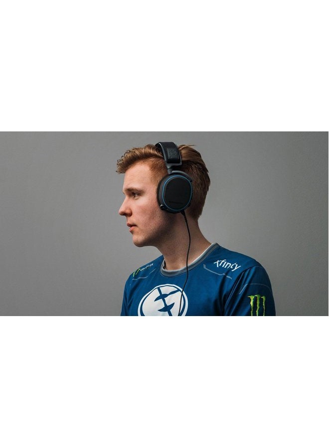 steelseries Arctis Pro + GameDAC Wired Gaming Headset - Certified Hi-Res Audio - Dedicated DAC and Amp - for PS5/PS4 and PC - Black - Image 4