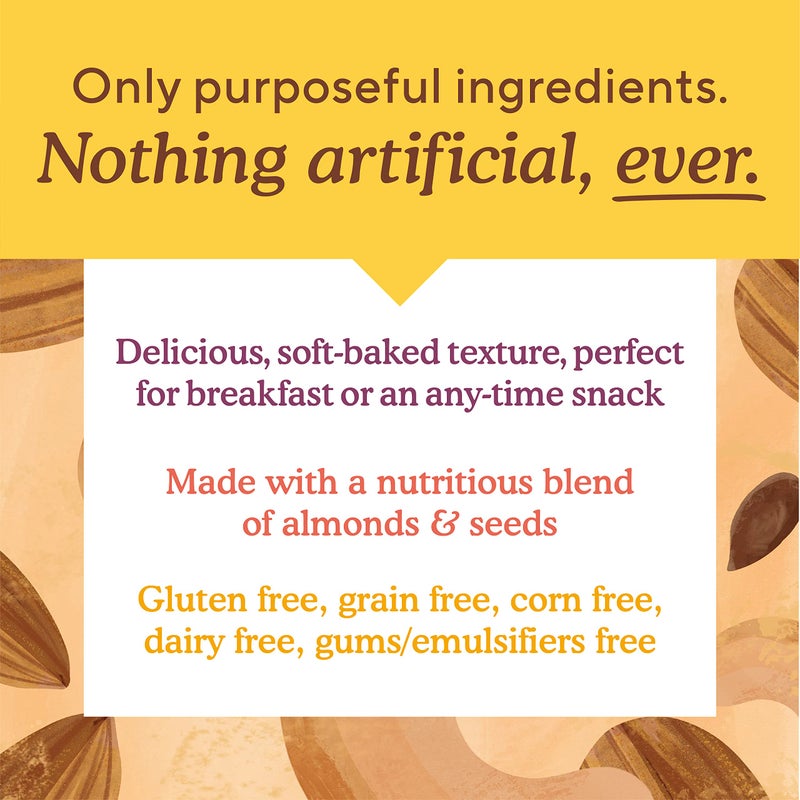 Simple Mills Soft Baked Dark Chocolate Almond Flour Bars, 5 ct, 1.19 oz each - Image 5