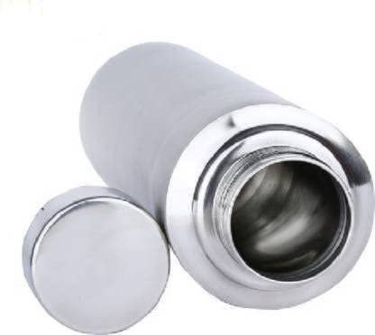 STEEPLE Stainless Steel Fridge Water BottleRefrigerator Bottle 1000 ml Bottle Pack of 6 SteelChrome Steel - Image 4