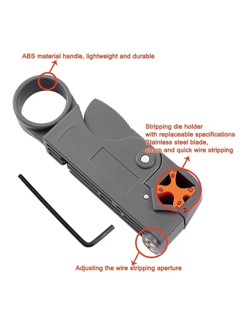 Multifunctional Wire Peeling Scissors Tool Network Wires & Video  - Image 2