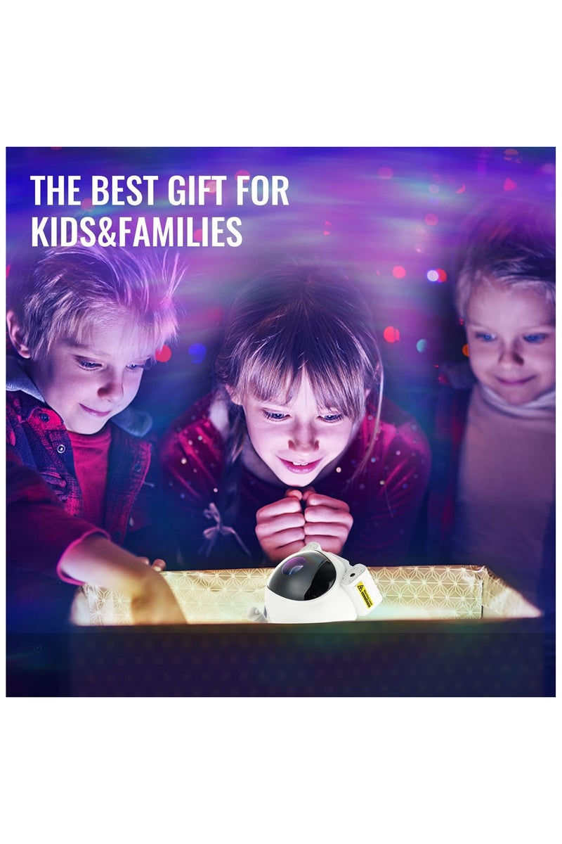 التاليHIAS جهاز عرض مجرة رائد فضاء ليلي - مصباح LED يدور 360 درجة على شكل سديم نجمي للأطفال والكبار، مع جهاز تحكم عن بعد ومؤقت، ديكور غرفة نوم بموضوع الفضاء، هدية عيد ميلاد للأولاد والبنات. - Image 5