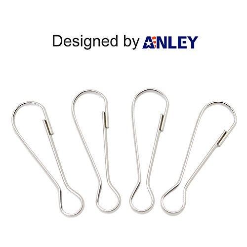 Anley Flag Pole Clip Snaps Hook ANLEY Stainless Steel Flagpole Accessories Compatible with Grommeted Flag Pack of 4 - Image 3