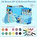 Jumlys 432 Count Colored Pencils Bulk for Kids 36 Packs Presharpened Coloring Pencils in 12 Colors Bulk School Supplies for Teachers Ideal Back to School Supplies Classroom Prizes - Image 4
