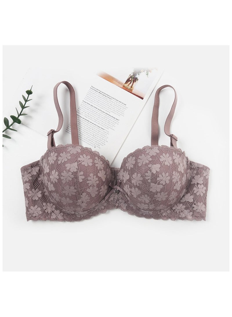 Generic 3 Pieces Women Bra Underwire Ladies Pushup Bra Women Daily Bra Everyday Bra  - Image 2