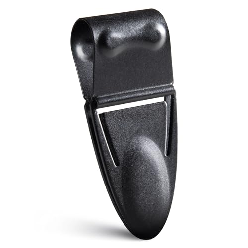 Money Clamp Mini Geneva Black Matte MoneyClamp®, The Only Money Clip that Never Loses Its Grip, Forever Warranty - Image 1