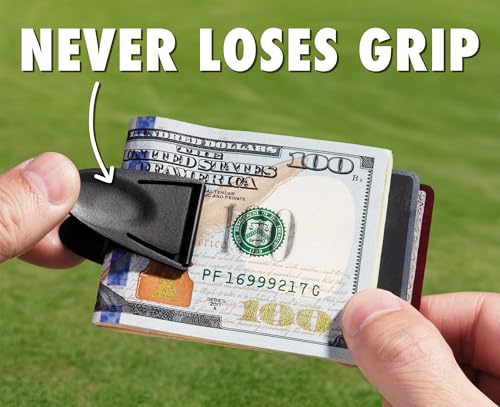 Money Clamp Mini Geneva Black Matte MoneyClamp®, The Only Money Clip that Never Loses Its Grip, Forever Warranty - Image 3