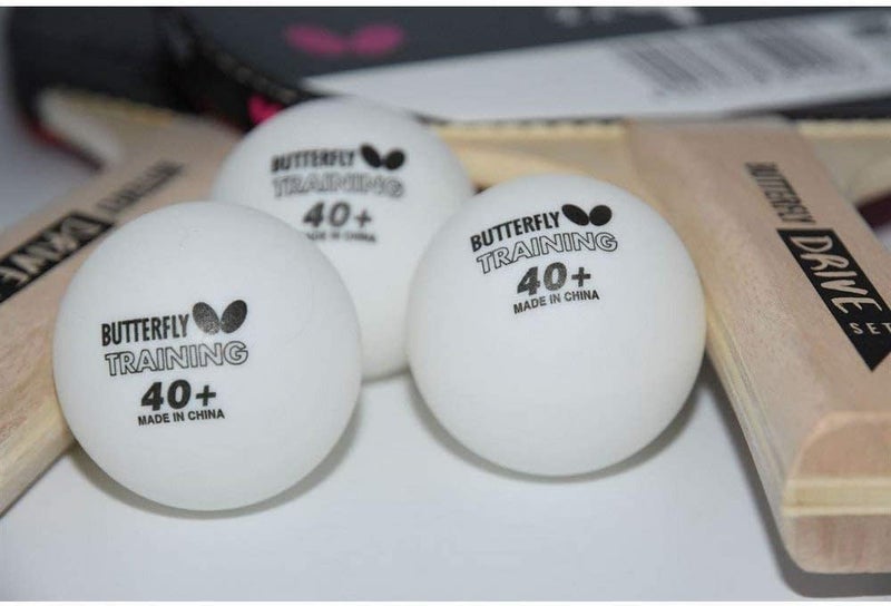 Butterfly Table Tennis Drive Set with 2 Bats and 3 Balls - ITTF Approved for Children - Image 4