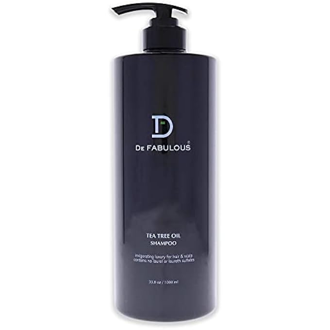 De Fabulous Tea Tree Oil Shampoo Shampoo 33.8 oz