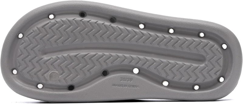GETOEU Shower Shoes for Women and Men Massage Slide Sandals Soft Cushioned Anti-Slip Pool Slides Comfort Arch Support Quick Drying Shower Shoes with Drain Holes Bathroom Slides Slippers - Image 4