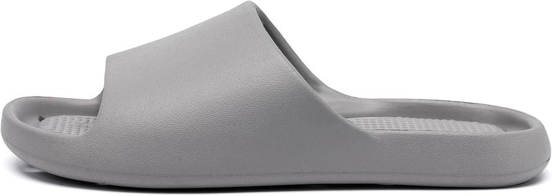 GETOEU Shower Shoes for Women and Men Massage Slide Sandals Soft Cushioned Anti-Slip Pool Slides Comfort Arch Support Quick Drying Shower Shoes with Drain Holes Bathroom Slides Slippers - Image 2