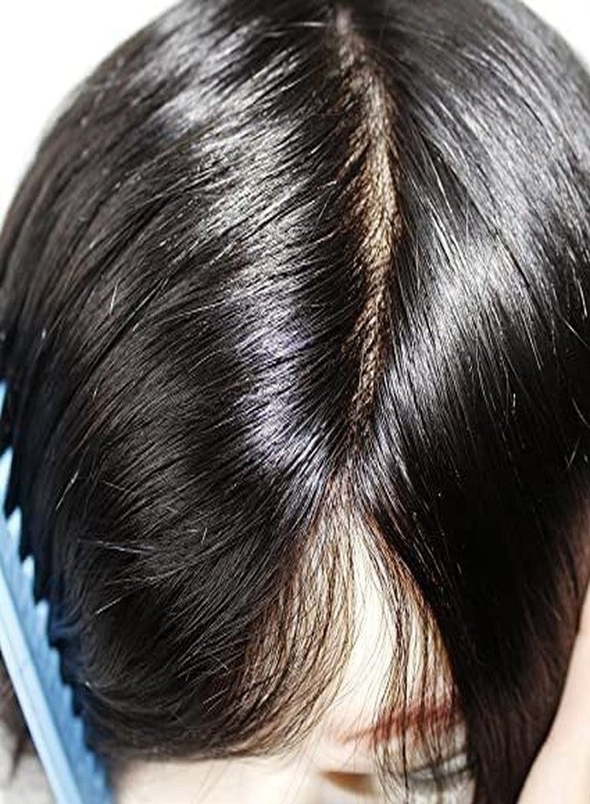 PRAVRAJYA 100% Human Hair Extension, Full Head Natural Looking Short Straight Hair Wig Patch for Men | Everyday Wear - 8X5 - Image 4