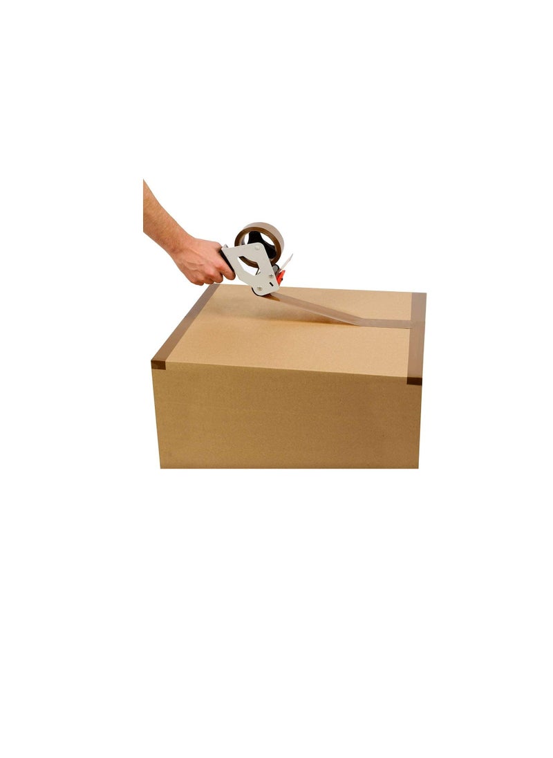 ROBUSTLINE Robustline Brown Packaging Tape 2 Inch for Parcels and Boxes This Brown Packing Tape Provides a Strong Secure and Sticky Seal for Your Cardboard Boxes and for Moving House 50 YRD 4  - Image 2
