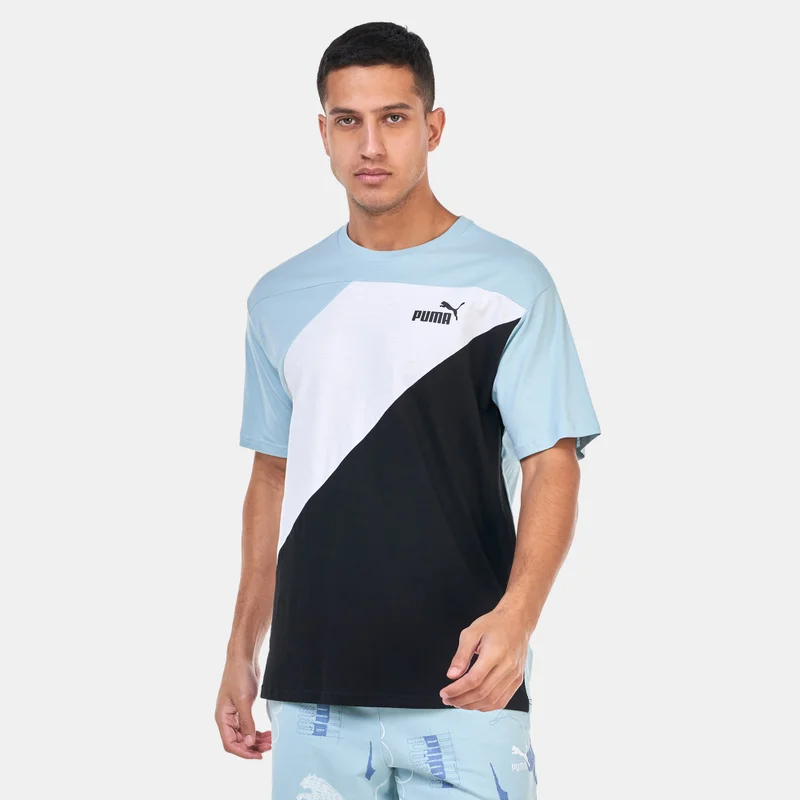 PUMA Men's Power Colourblock T-Shirt