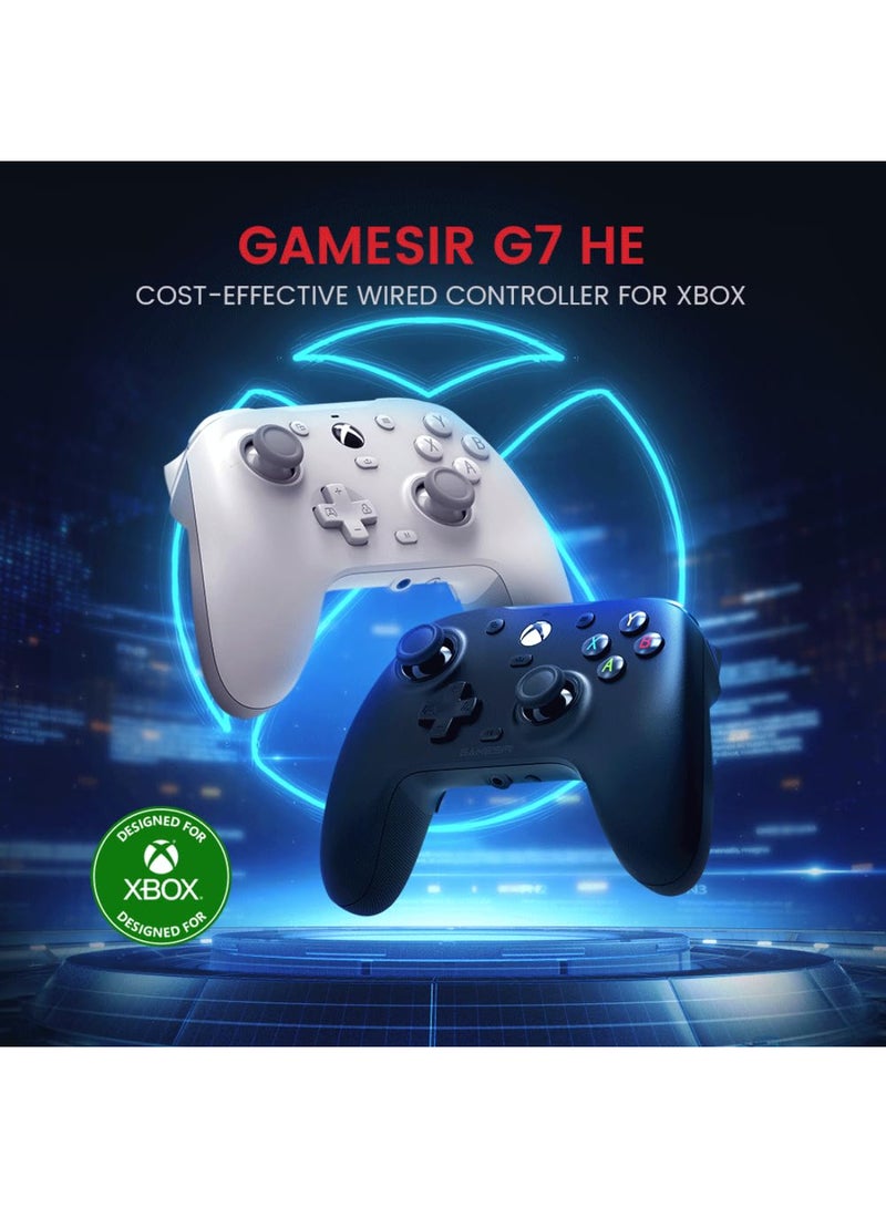 GameSir G7 HE Wired Xbox Controller, Officially Licensed Controller for Xbox Series X|S, Xbox One, Windows 10|11, PC, Video Game Controller with Hall Effect Sticks - Image 2