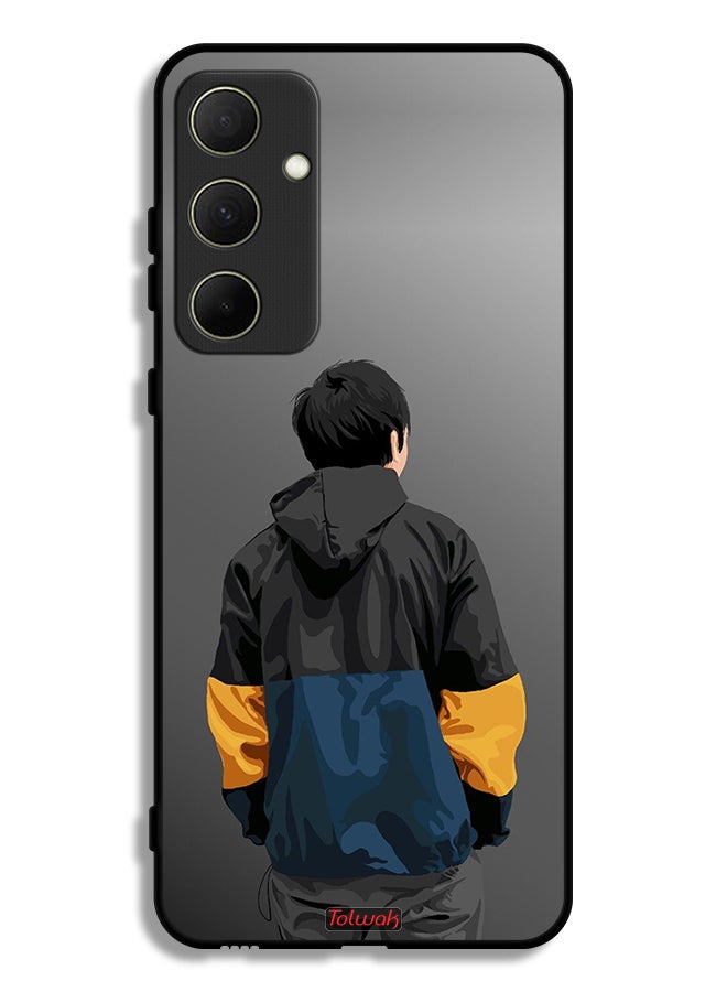 Tolwak Samsung Galaxy A35 5G Protective Case Cover Boy Portrait Art - Image 1