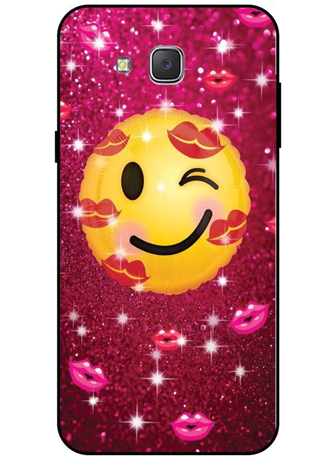 EYE CATCH Protective Case Cover For Samsung Galaxy J7 Smart Series Printed Protective Case Cover for Samsung J7 Happy National Day United Arab Emirates - Image 1